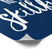 Poster Une Mer Douce N'A Jamais Fait Une Marine De Marine (Coin)