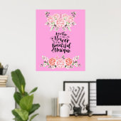 Poster Une Mère Est Comme Une Fleur (Bureau à domicile)