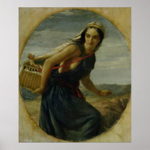 Poster Une mère israélienne, 1857/1860