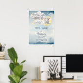 Poster Une Mignonne Petite Souris Se Trouve En Chemin Du  (Bureau à domicile)