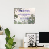 Poster Une minuscule prière (Bureau à domicile)