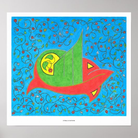 Poster Une miséricorde pour le monde - Imprimer (Devant)