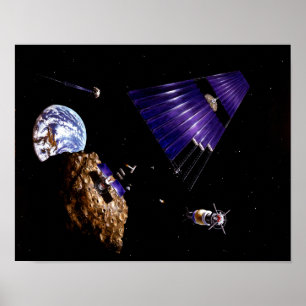 Poster Une mission en forme d'étoile d'exploitation