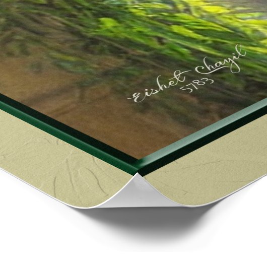 Poster Une modeste femme juive de valeur à Window Art Imp (Coin)