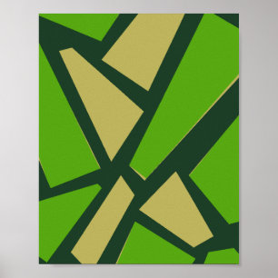 Poster Une mosaïque de chaos structuré