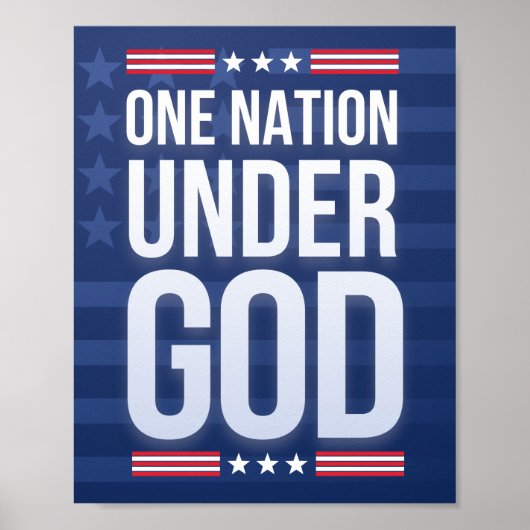 Poster Une nation sous Dieu (Devant)