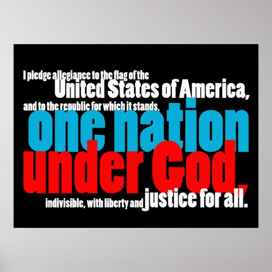 Poster Une nation sous Dieu (Devant)