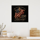 Poster Une nation sous Dieu 250 ans (Cuisine)