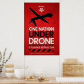 Poster Une nation sous drones par Von Glitschka (Cuisine)