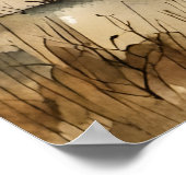 Poster Une nature sauvage africaine dévoilée (Coin)