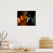 Poster Une Norvégienne Tendre Le Feu Du Coeur (Cuisine)