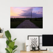 Poster Une nouvelle aube (Bureau à domicile)