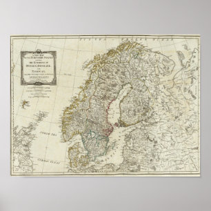 Poster Une nouvelle carte des états du nord