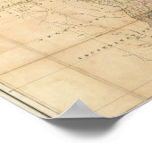 Poster Une nouvelle carte du Brésil (Coin)