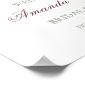 Poster Une nouvelle Fête des mariées de livre de chapitre (Coin)