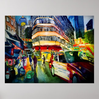 Poster Une nuit à hong kong