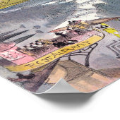 Poster Une nuit à l'opéra en 2000 par Albert Robida (Coin)