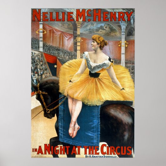 Poster Une nuit au Circus Matte Print (Devant)