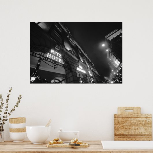 Poster Une nuit au Ritz (Cuisine)