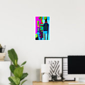 Poster Une nuit au théâtre (Bureau à domicile)