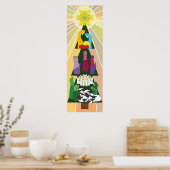 Poster Une Nuit Contrairement À N'Importe Quelle Autre Na (Cuisine)