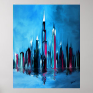 Poster Une nuit dans la ville