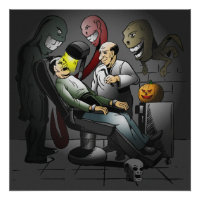 Une Nuit d'Halloween Heureuse chez le Dentiste Aff