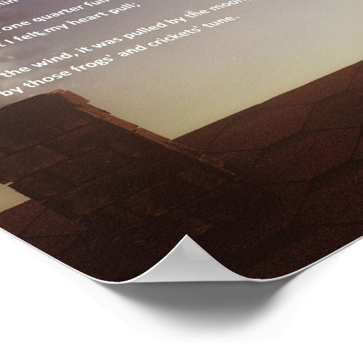 Poster Une nuit tranquille (Coin)