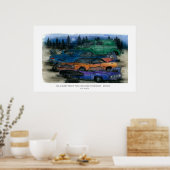 POSTER UNE NUIT TRANQUILLE VOUS POUVEZ LES ENTENDRE RUST  (Cuisine)