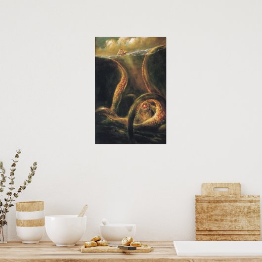 Poster Une odeur de mer Imprimer (Cuisine)