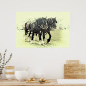 POSTER UNE PAIRE D'AFFICHAGE SHIRES (Cuisine)