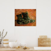 Poster Une paire de chaussures par Vincent van Gogh (Cuisine)