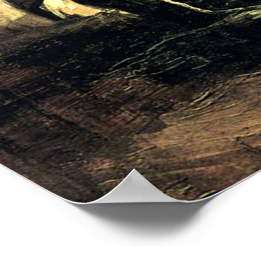 Poster Une paire de chaussures - Van Gogh (Coin)