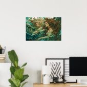 Poster Une paire de sirènes (Bureau à domicile)