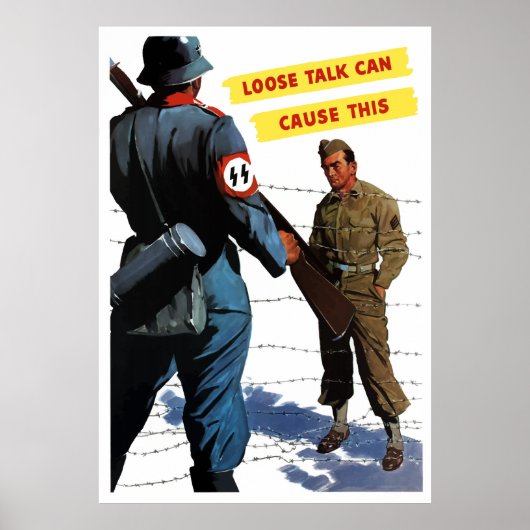 Poster Une Parole Perdue Peut En Être La Cause (Devant)