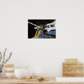 Poster Une partie du laboratoire Columbus (Cuisine)