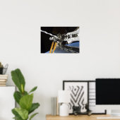 Poster Une partie du laboratoire Columbus (Bureau à domicile)