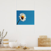 Poster Une pâtisserie blanche sous un ciel bleu (Cuisine)