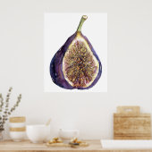 Poster Une peinture de figue (Cuisine)