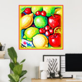 Poster Une Peinture Fruite. Commandez dès maintenant  (Bureau à domicile)