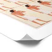 Poster Une peinture murale à Beni Hasan représentant le m (Coin)