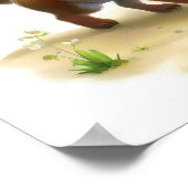 Poster Une peinture numérique d'une jolie veste (Coin)