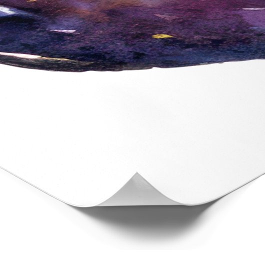 Poster Une peinture sur figue (Coin)