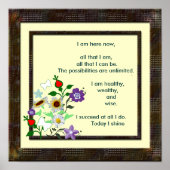 Poster Une pensée pour le jour (Devant)