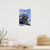 Poster Une perceuse secourue est effectuée sur le poste d (Cuisine)