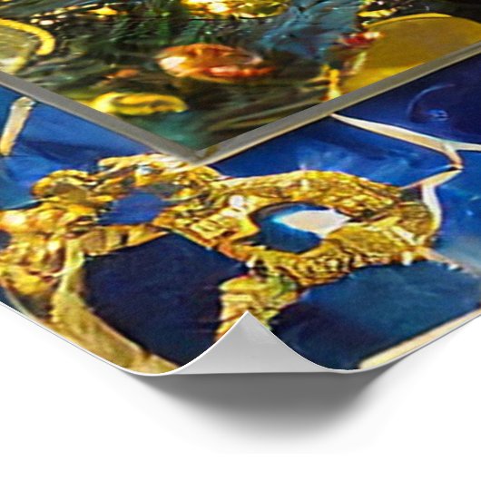 Poster Une perdrix dans un arbre à poires (Coin)