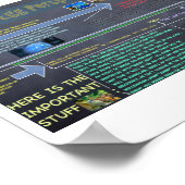 Poster Une perspective d'oeuf fissuré (Coin)