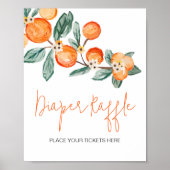 Poster Une petite croûte est sur le chemin Orange Diaper (Devant)