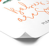 Poster Une petite croûte sur la façon dont les bébés oran (Coin)