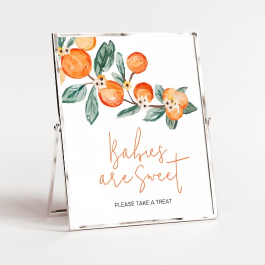 Poster Une petite croûte sur la façon dont les bébés oran